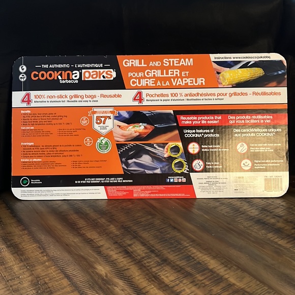 Cookina BBQ Grilling Bag - 4 Pack - Picture 3 of 5